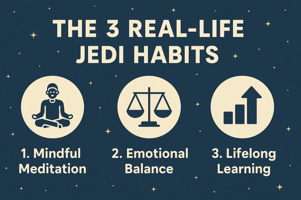 The 3 Real-Life Jedi Habits