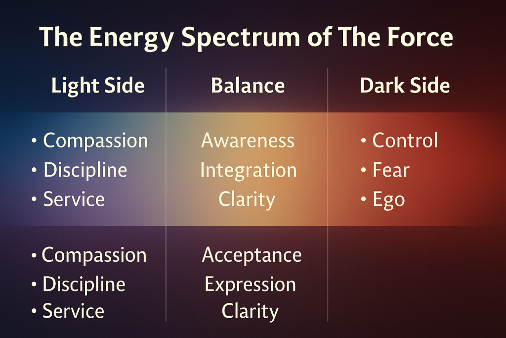 The Energy Spectrum of The Force