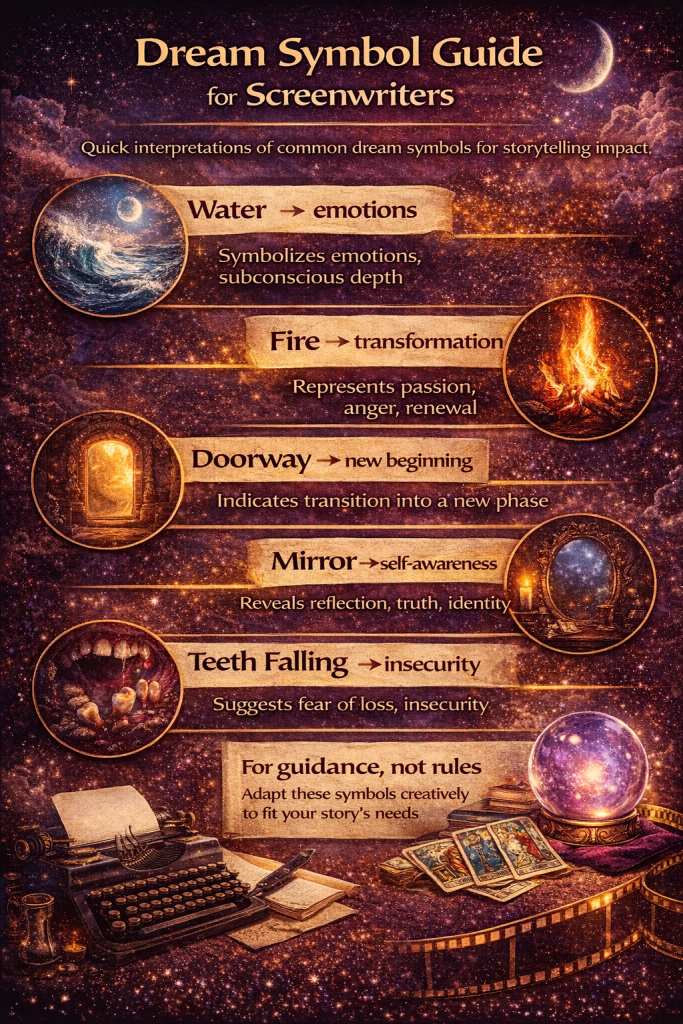 Dream Symbol Guide for Screenwriters